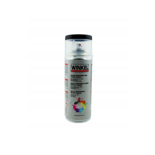 Farba Żaroodporna 700°C Czarna 400 ml Lakier Termiczny Spray Do Metalu