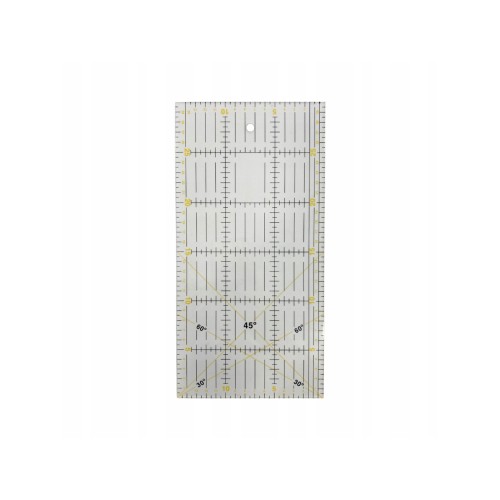 Linijka Do Patchworku Quiltingu AC-30 15x30 cm Precyzyjna Krawiecka