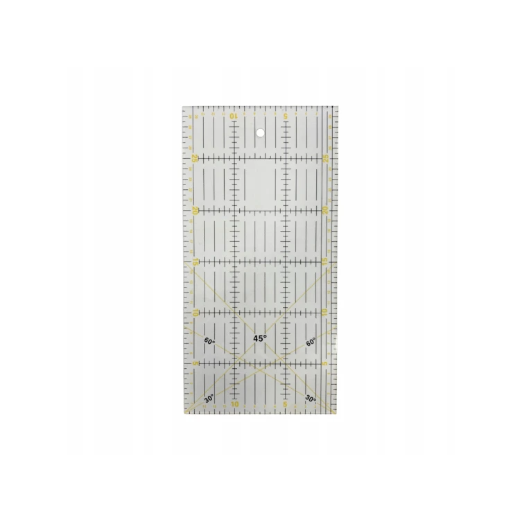 Linijka Do Patchworku Quiltingu AC-30 15x30 cm Precyzyjna Krawiecka