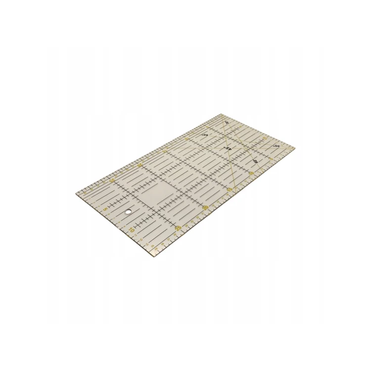 Linijka Do Patchworku Quiltingu AC-30 15x30 cm Precyzyjna Krawiecka