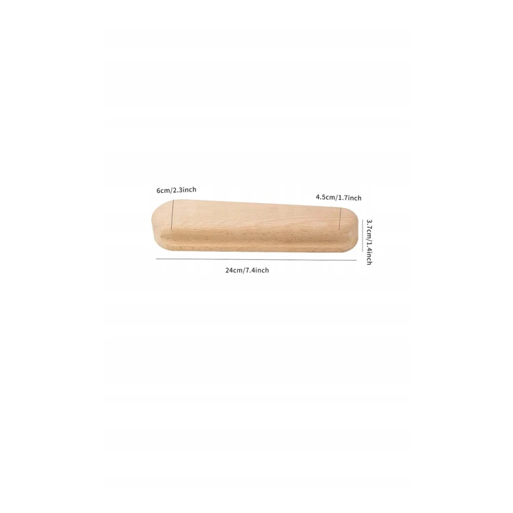Drewniany Clapper Krawiecki Maple Hardwood Do Prasowania Szwów i Zagnieceń