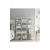 Regał Modułowy Metalowy Biały 12 Półek 33x33 cm Organizer Szafka