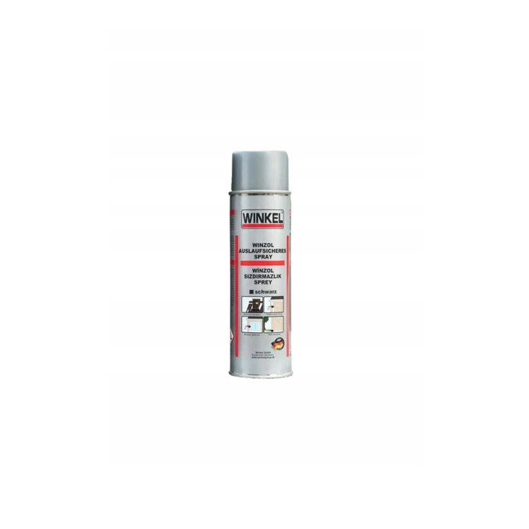 Uszczelniacz W Sprayu Czarny 500 ml Guma W Płynie Do Dachu PCV Metalu