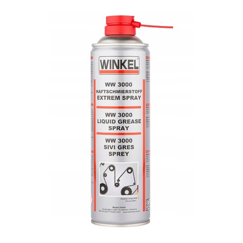 Płynny Smar Wielofunkcyjny Spray 500 ml Do Maszyn Łańcuchów i Wózków Widłowych