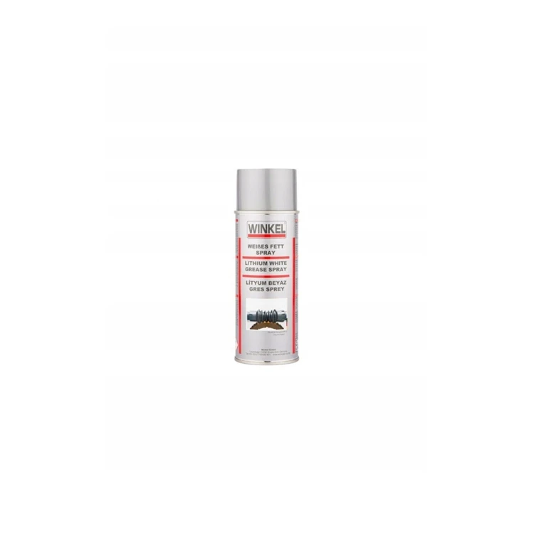 Biały Smar Litowy Spray 400 ml Niemiecki Odporny Na Wodę -40°C Do +140°C
