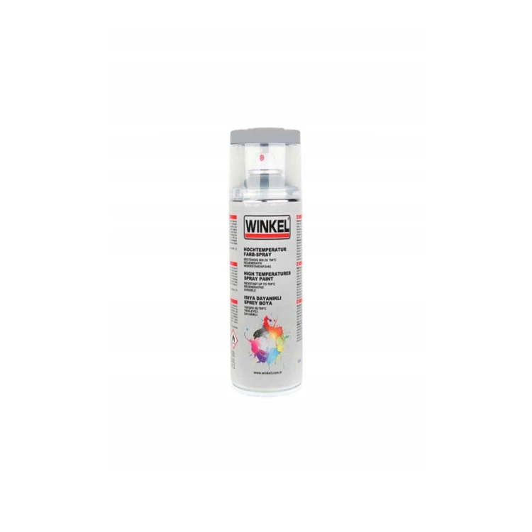Farba Żaroodporna Spray 400 ml Do 700°C Grill Piec Komin Lakier Termiczny
