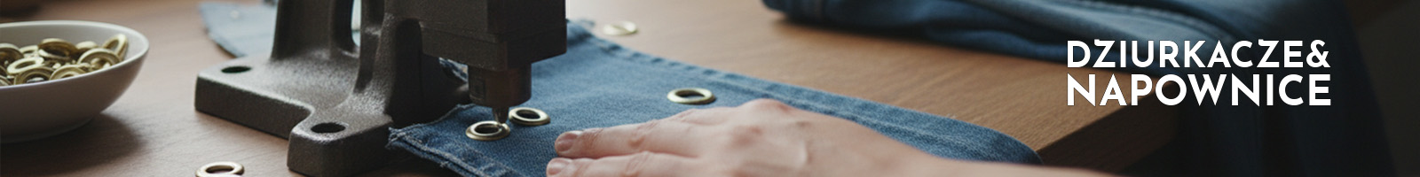 press and eyelets