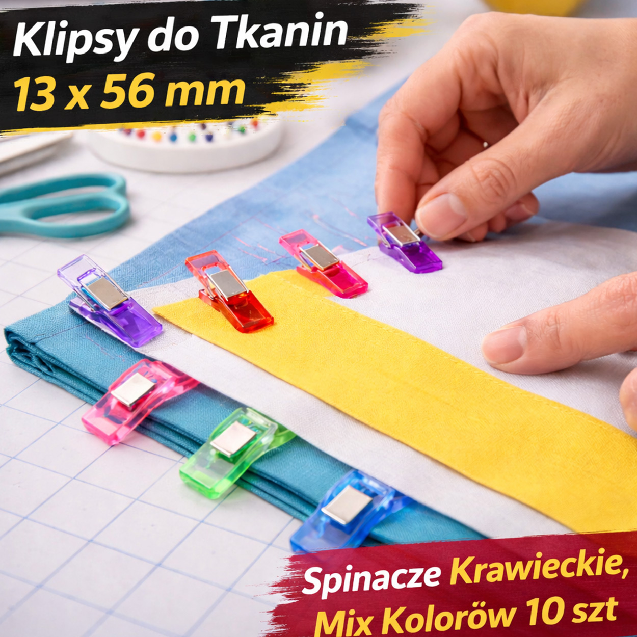 snaps on a piece of textile