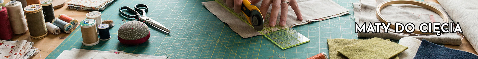 a man using a cutting matt