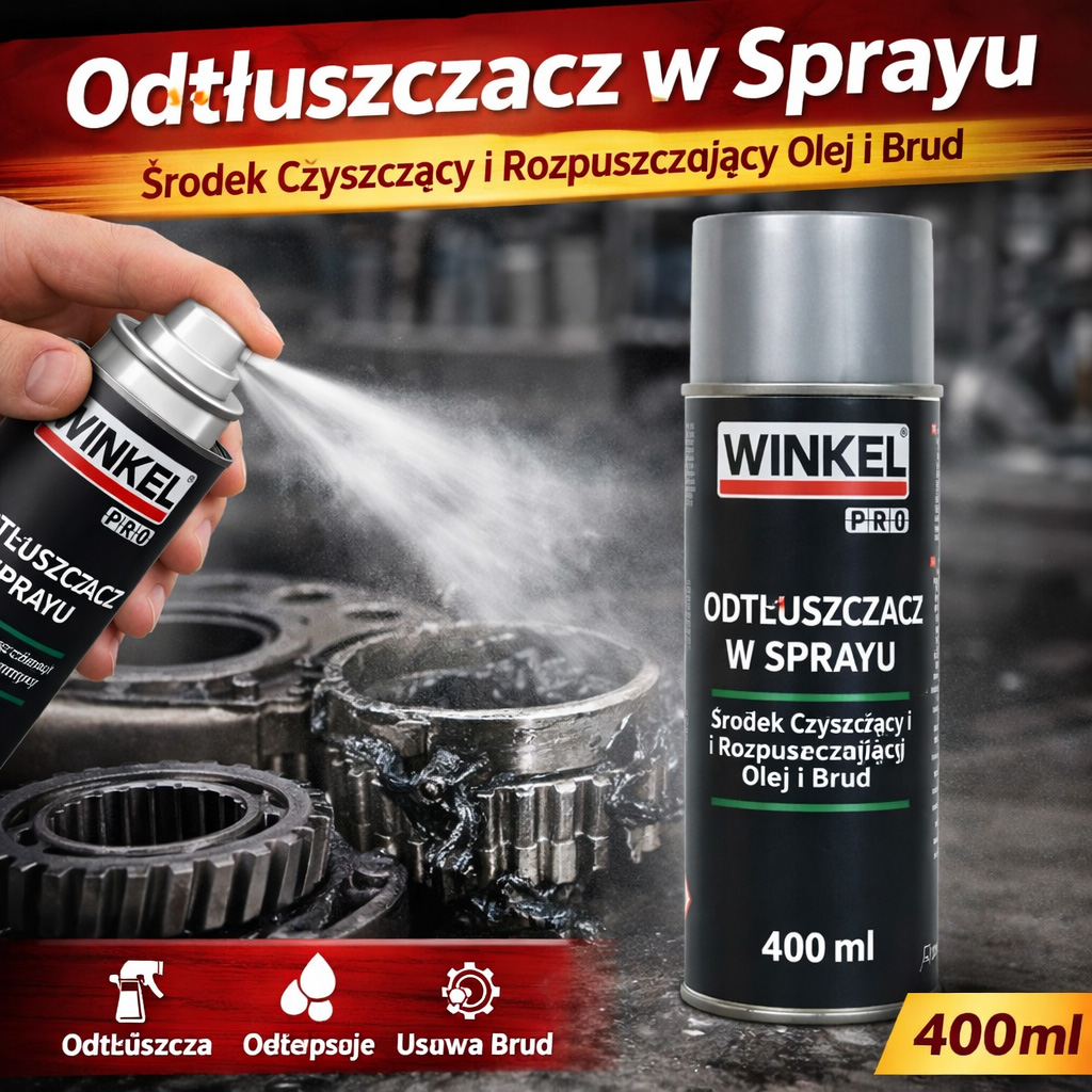 Odtłuszczacz w Sprayu
