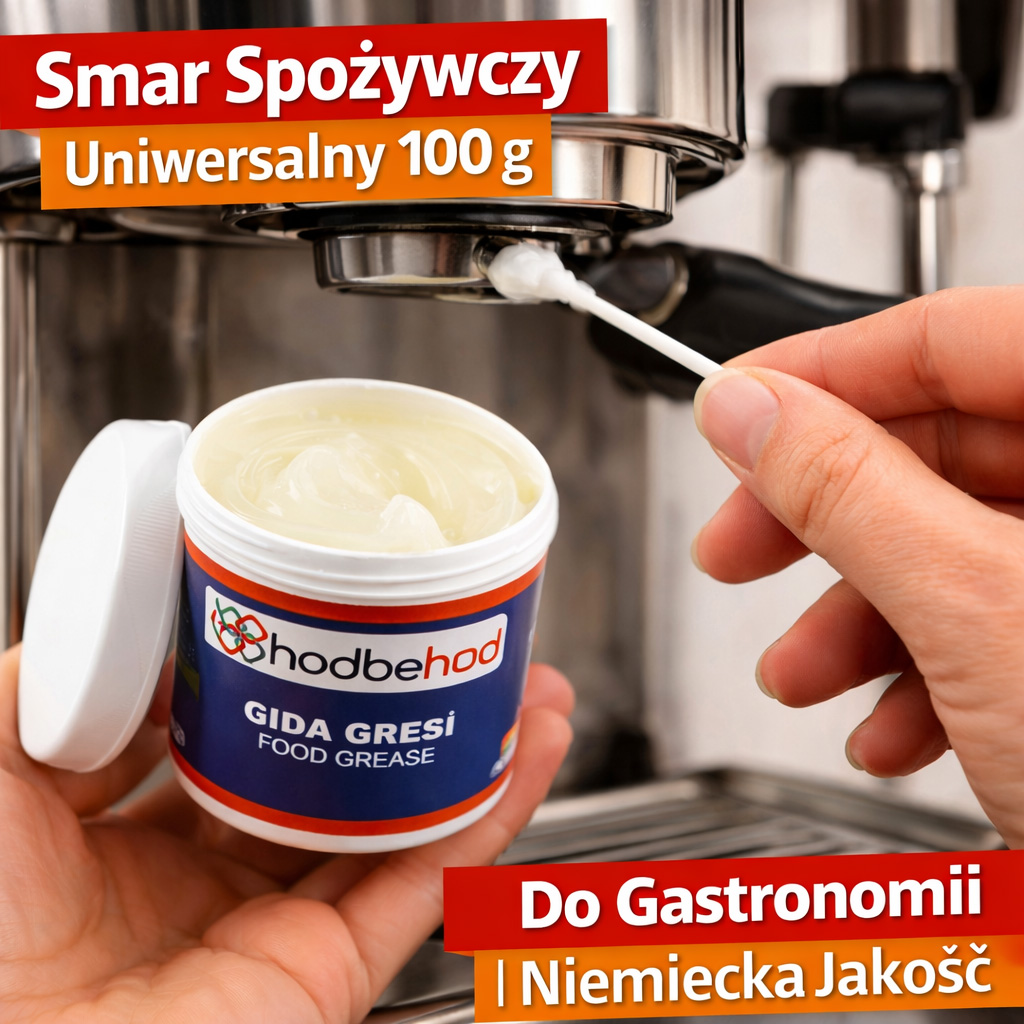 grease being used on an espresso machine
