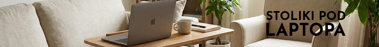 laptop table in a living room