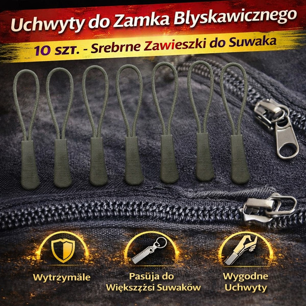 – Srebrne Zawieszki do Suwaka
