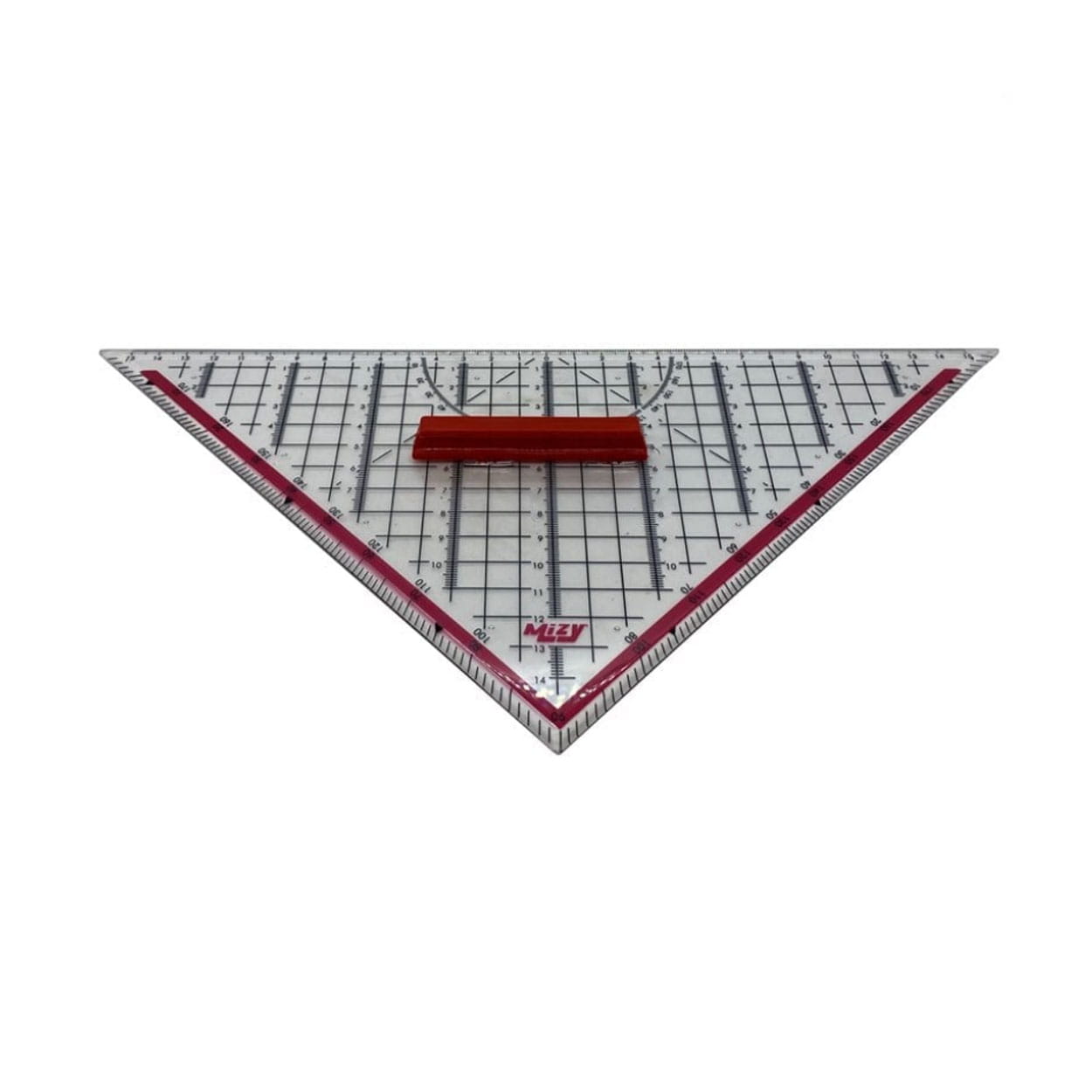 Ekierka Mizy 32cm z Uchwytem | Kątownik z Tworzywa Sztucznego 45° 90°-1