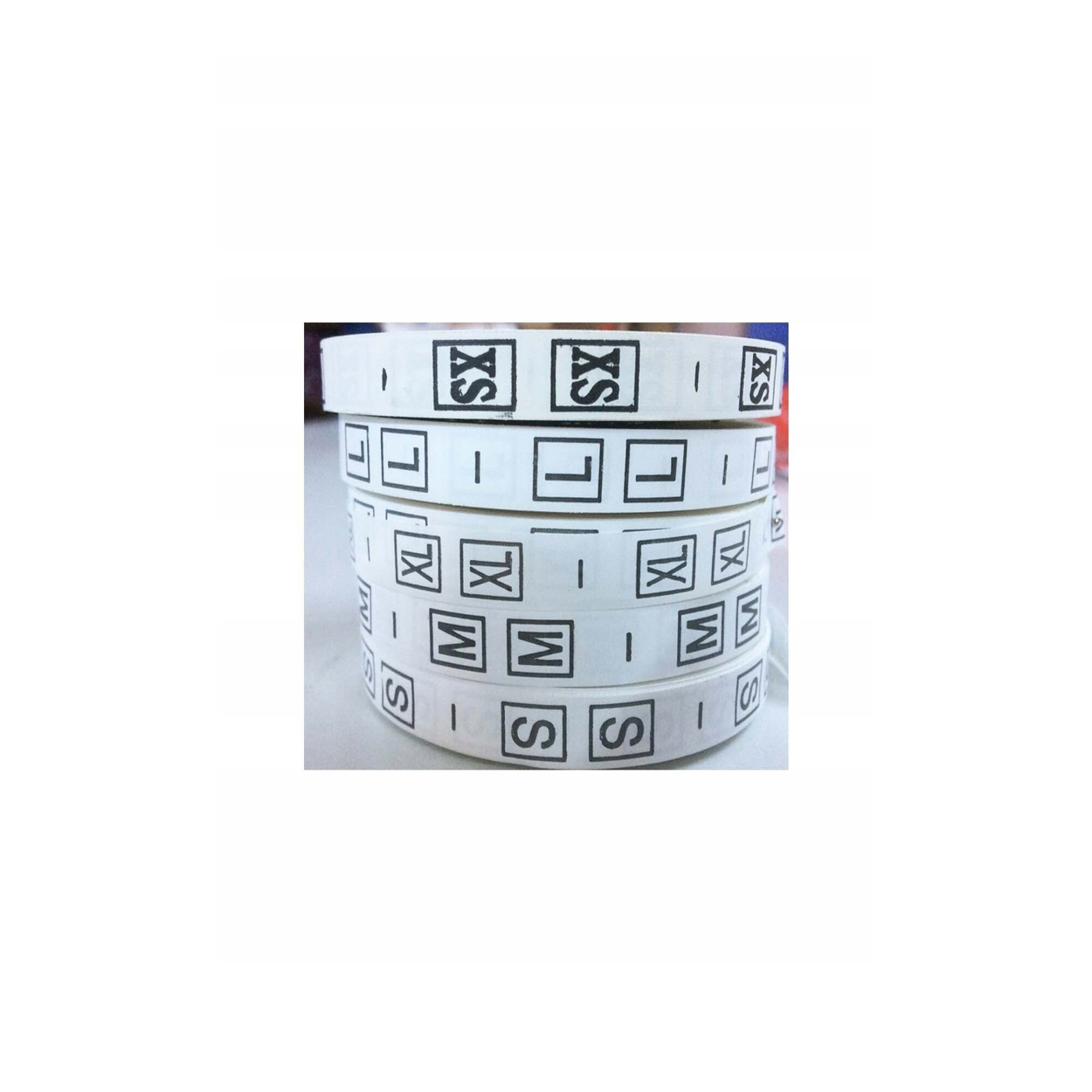 Rolki Samoprzylepne Rozmiarowe XS-XL 5x1000 szt