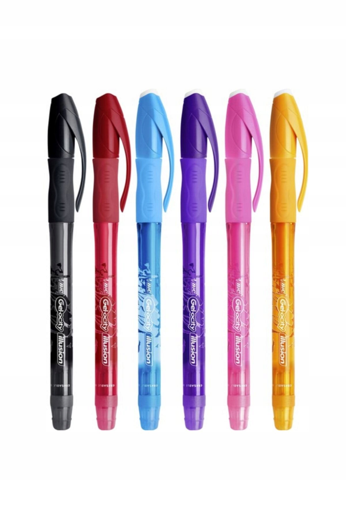 BIC Markery Zmazywalne Na Gorąco Do Tkanin 6 szt 0,7 mm Kolorowe